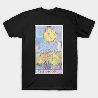 Tarot Card The Moon Holographic T-Shirt